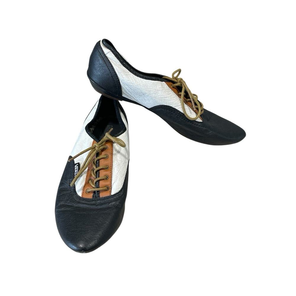 Vans Black and White Flats for Effortless Style